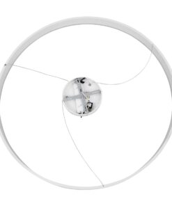 kelvo® VENOM KLV-101-0194 Κρεμαστό Φωτιστικό Οροφής LED 75W 7500lm 120° AC 220-240V IP20 Ρυθμιζόμενο Λευκό CCT με Χειριστήριο από 2700K έως 6000K Dimmable – Lumileds SMD Chip – Λευκό Ματ – Μ100 x Π100 x Υ6.5cm – 3 Χρόνια Εγγύηση
