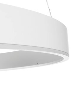 kelvo® VENOM KLV-101-0200-V2 Κρεμαστό Φωτιστικό Οροφής LED 120W 12000lm 120° AC 220-240V IP20 Ρυθμιζόμενο Λευκό CCT με Χειριστήριο από 2700K έως 6000K Dimmable – Lumileds SMD Chip – Λευκό Ματ – Μ80 x Π80 x Υ80cm – 3 Χρόνια Εγγύηση