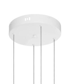 kelvo® VENOM KLV-101-0203 Κρεμαστό Φωτιστικό Οροφής LED 150W 15000lm 120° AC 220-240V IP20 Ρυθμιζόμενο Λευκό CCT με Χειριστήριο από 2700K έως 6000K Dimmable – Lumileds SMD Chip – Λευκό Ματ – Μ150 x Π90 x Υ60cm – 3 Χρόνια Εγγύηση