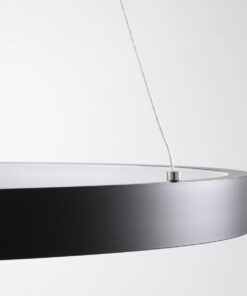 kelvo® NEMESIS KLV-101-0208 Κρεμαστό Φωτιστικό Οροφής LED 45W 4500lm 180° AC 220-240V IP20 Ρυθμιζόμενο Λευκό CCT με Χειριστήριο από 2700K έως 6000K Dimmable – Lumileds SMD Chip – Μαύρο Ματ – Μ60 x Π60 x Υ4cm – 3 Χρόνια Εγγύηση