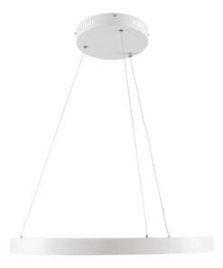 kelvo® NEMESIS KLV-101-0209 Κρεμαστό Φωτιστικό Οροφής LED 45W 4500lm 180° AC 220-240V IP20 Ρυθμιζόμενο Λευκό CCT με Χειριστήριο από 2700K έως 6000K Dimmable – Lumileds SMD Chip – Λευκό Ματ – Μ60 x Π60 x Υ4cm – 3 Χρόνια Εγγύηση