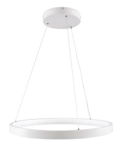 kelvo® NEMESIS KLV-101-0209 Κρεμαστό Φωτιστικό Οροφής LED 45W 4500lm 180° AC 220-240V IP20 Ρυθμιζόμενο Λευκό CCT με Χειριστήριο από 2700K έως 6000K Dimmable – Lumileds SMD Chip – Λευκό Ματ – Μ60 x Π60 x Υ4cm – 3 Χρόνια Εγγύηση