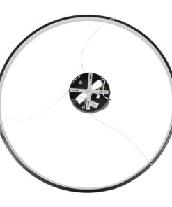 kelvo® NEMESIS KLV-101-0214 Κρεμαστό Φωτιστικό Οροφής LED 75W 7500lm 180° AC 220-240V IP20 Ρυθμιζόμενο Λευκό CCT με Χειριστήριο από 2700K έως 6000K Dimmable – Lumileds SMD Chip – Μαύρο Ματ – Μ100 x Π100 x Υ4cm – 3 Χρόνια Εγγύηση