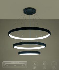 kelvo® NEMESIS KLV-101-0220 Κρεμαστό Φωτιστικό Οροφής LED 120W 12000lm 180° AC 220-240V IP20 Ρυθμιζόμενο Λευκό CCT με Χειριστήριο από 2700K έως 6000K Dimmable – Lumileds SMD Chip – Μαύρο Ματ – Μ80 x Π80 x Υ80cm – 3 Χρόνια Εγγύηση
