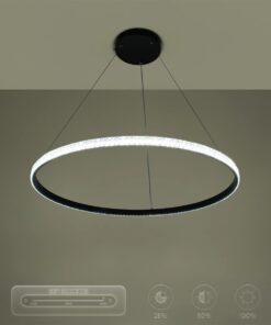 kelvo® DIAMOND KLV-101-0231 Κρεμαστό Φωτιστικό Οροφής LED 67W 6700lm 180° AC 220-240V IP20 Ρυθμιζόμενο Λευκό CCT με Χειριστήριο από 2700K έως 6000K Dimmable – Lumileds SMD Chip – Μαύρο Ματ – Μ80 x Π80 x Υ3cm – 3 Χρόνια Εγγύηση