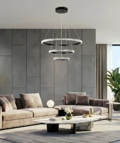 kelvo® DIAMOND KLV-101-0237 Κρεμαστό Φωτιστικό Οροφής LED 100W 10000lm 180° AC 220-240V IP20 Ρυθμιζόμενο Λευκό CCT με Χειριστήριο από 2700K έως 6000K Dimmable – Lumileds SMD Chip – Μαύρο Ματ – Μ60 x Π60 x Υ60cm – 3 Χρόνια Εγγύηση