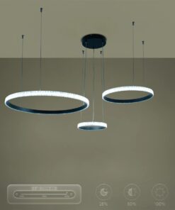 kelvo® DIAMOND KLV-101-0243 Κρεμαστό Φωτιστικό Οροφής LED 100W 10000lm 180° AC 220-240V IP20 Ρυθμιζόμενο Λευκό CCT με Χειριστήριο από 2700K έως 6000K Dimmable – Lumileds SMD Chip – Μαύρο Ματ – Μ110 x Π110 x Υ60cm – 3 Χρόνια Εγγύηση