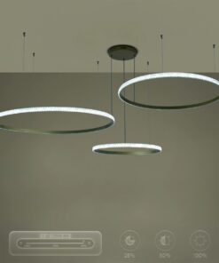 kelvo® DIAMOND KLV-101-0246 Κρεμαστό Φωτιστικό Οροφής LED 150W 15000lm 180° AC 220-240V IP20 Ρυθμιζόμενο Λευκό CCT με Χειριστήριο από 2700K έως 6000K Dimmable – Lumileds SMD Chip – Χρυσό Πλατίνα – Μ170 x Π170 x Υ60cm – 3 Χρόνια Εγγύηση