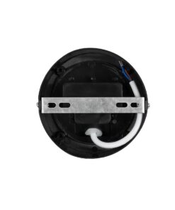 kelvo® NEXA KLV-101-0249 Φωτιστικό Τοίχου / Απλίκα LED 6W 360lm 180° AC 220-240V Αδιάβροχο IP65 Μπλε – Sanan SMD Chip & TÜV SÜD Driver – Μαύρο Ματ – Μ11 x Π8.5 x Υ11cm – 5 Χρόνια Εγγύηση