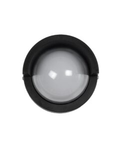 kelvo® NEXA KLV-101-0253 Φωτιστικό Τοίχου / Απλίκα LED 6W 360lm 180° AC 220-240V Αδιάβροχο IP65 Μπλε – Sanan SMD Chip & TÜV SÜD Driver – Μαύρο Ματ – Μ11 x Π9 x Υ11cm – 5 Χρόνια Εγγύηση