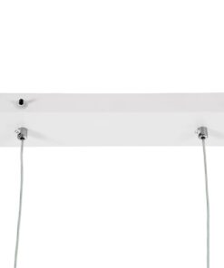 kelvo® LINARIA KLV-101-0259-V2 Κρεμαστό Φωτιστικό Οροφής LED 72W 7200lm 180° AC 220-240V IP20 Ρυθμιζόμενο Λευκό CCT με Χειριστήριο από 2700K έως 6000K Dimmable – Lumileds SMD Chip – Λευκό Ματ – Μ220 x Π4 x Υ25cm – 3 Χρόνια Εγγύηση