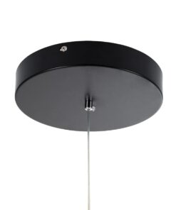 kelvo® KIBOO KLV-101-0261 Κρεμαστό Φωτιστικό Οροφής LED 36W 3600lm 360° AC 220-240V IP20 Ρυθμιζόμενο Λευκό CCT με Χειριστήριο από 2700K έως 6000K Dimmable – Lumileds SMD Chip – Μαύρο Ματ – Μ40 x Π40 x Υ40cm – 3 Χρόνια Εγγύηση