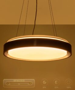 kelvo® BARCHETTA KLV-101-0265 Κρεμαστό Φωτιστικό Οροφής LED 72W 7200lm 120° AC 220-240V IP20 Ρυθμιζόμενο Λευκό CCT με Χειριστήριο από 2700K έως 6000K Dimmable – Lumileds SMD Chip – Μαύρο Ματ – Μ48 x Π48 x Υ8.2cm – 3 Χρόνια Εγγύηση