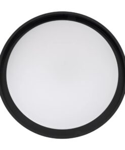 kelvo® BARCHETTA KLV-101-0265 Κρεμαστό Φωτιστικό Οροφής LED 72W 7200lm 120° AC 220-240V IP20 Ρυθμιζόμενο Λευκό CCT με Χειριστήριο από 2700K έως 6000K Dimmable – Lumileds SMD Chip – Μαύρο Ματ – Μ48 x Π48 x Υ8.2cm – 3 Χρόνια Εγγύηση