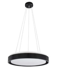 kelvo® BARCHETTA KLV-101-0265-V2 Φωτιστικό Οροφής LED 72W 7200lm 120° AC 220-240V IP20 Ρυθμιζόμενο Λευκό CCT με Χειριστήριο από 2700K έως 6000K Dimmable – Lumileds SMD Chip – Μαύρο Ματ – Μ48 x Π48 x Υ8.2cm – 3 Χρόνια Εγγύηση