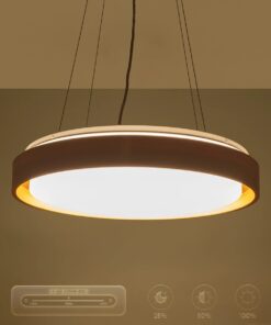 kelvo® BARCHETTA KLV-101-0267 Κρεμαστό Φωτιστικό Οροφής LED 72W 7200lm 120° AC 220-240V IP20 Ρυθμιζόμενο Λευκό CCT με Χειριστήριο από 2700K έως 6000K Dimmable – Lumileds SMD Chip – Λευκό & Σαμπανιζέ Χρυσό Ματ – Μ48 x Π48 x Υ8.2cm – 3 Χρόνια Εγγύηση