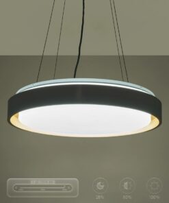 kelvo® BARCHETTA KLV-101-0267 Κρεμαστό Φωτιστικό Οροφής LED 72W 7200lm 120° AC 220-240V IP20 Ρυθμιζόμενο Λευκό CCT με Χειριστήριο από 2700K έως 6000K Dimmable – Lumileds SMD Chip – Λευκό & Σαμπανιζέ Χρυσό Ματ – Μ48 x Π48 x Υ8.2cm – 3 Χρόνια Εγγύηση