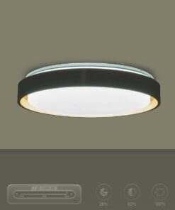 kelvo® BARCHETTA KLV-101-0267-V2 Φωτιστικό Οροφής LED 72W 7200lm 120° AC 220-240V IP20 Ρυθμιζόμενο Λευκό CCT με Χειριστήριο από 2700K έως 6000K Dimmable – Lumileds SMD Chip – Λευκό & Σαμπανιζέ Χρυσό Ματ – Μ48 x Π48 x Υ8.2cm – 3 Χρόνια Εγγύηση