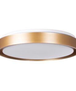 kelvo® BARCHETTA KLV-101-0268 Κρεμαστό Φωτιστικό Οροφής LED 72W 7200lm 120° AC 220-240V IP20 Ρυθμιζόμενο Λευκό CCT με Χειριστήριο από 2700K έως 6000K Dimmable – Lumileds SMD Chip – Σαμπανιζέ Χρυσό Ματ – Μ48 x Π48 x Υ8.2cm – 3 Χρόνια Εγγύηση