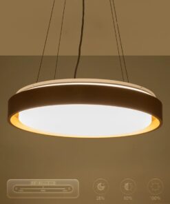 kelvo® BARCHETTA KLV-101-0268 Κρεμαστό Φωτιστικό Οροφής LED 72W 7200lm 120° AC 220-240V IP20 Ρυθμιζόμενο Λευκό CCT με Χειριστήριο από 2700K έως 6000K Dimmable – Lumileds SMD Chip – Σαμπανιζέ Χρυσό Ματ – Μ48 x Π48 x Υ8.2cm – 3 Χρόνια Εγγύηση