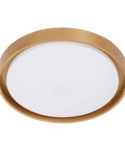 kelvo® BARCHETTA KLV-101-0268 Κρεμαστό Φωτιστικό Οροφής LED 72W 7200lm 120° AC 220-240V IP20 Ρυθμιζόμενο Λευκό CCT με Χειριστήριο από 2700K έως 6000K Dimmable – Lumileds SMD Chip – Σαμπανιζέ Χρυσό Ματ – Μ48 x Π48 x Υ8.2cm – 3 Χρόνια Εγγύηση