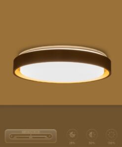 kelvo® BARCHETTA KLV-101-0268-V2 Φωτιστικό Οροφής LED 72W 7200lm 120° AC 220-240V IP20 Ρυθμιζόμενο Λευκό CCT με Χειριστήριο από 2700K έως 6000K Dimmable – Lumileds SMD Chip – Σαμπανιζέ Χρυσό Ματ – Μ48 x Π48 x Υ8.2cm – 3 Χρόνια Εγγύηση