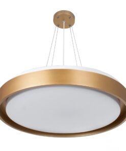 kelvo® BARCHETTA KLV-101-0268-V2 Φωτιστικό Οροφής LED 72W 7200lm 120° AC 220-240V IP20 Ρυθμιζόμενο Λευκό CCT με Χειριστήριο από 2700K έως 6000K Dimmable – Lumileds SMD Chip – Σαμπανιζέ Χρυσό Ματ – Μ48 x Π48 x Υ8.2cm – 3 Χρόνια Εγγύηση