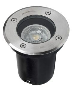kelvo® KERIA KLV-101-0275 Χωνευτό Φωτιστικό Σποτ Δαπέδου για Λάμπα MR16 με Ντουί GU10 AC 220-240V Αδιάβροχο IP68 IK09 – Ανοξείδωτο Ατσάλι SS316 – Μ11 x Π11 x Υ11.5cm / Q10.4cm