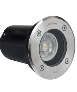 kelvo® KERIA KLV-101-0275 Χωνευτό Φωτιστικό Σποτ Δαπέδου για Λάμπα MR16 με Ντουί GU10 AC 220-240V Αδιάβροχο IP68 IK09 – Ανοξείδωτο Ατσάλι SS316 – Μ11 x Π11 x Υ11.5cm / Q10.4cm