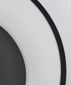kelvo® SALEM KLV-101-0277 Φωτιστικό Οροφής LED 75W 7500lm 120° AC 220-240V IP20 Ρυθμιζόμενο Λευκό CCT με Χειριστήριο από 2700K έως 6000K Dimmable – Lumileds SMD Chip – Μαύρο Ματ – Μ45 x Π45 x Υ9.5cm – 3 Χρόνια Εγγύηση