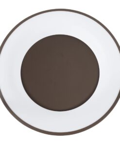 kelvo® SALEM KLV-101-0280 Φωτιστικό Οροφής LED 75W 7500lm 120° AC 220-240V IP20 Ρυθμιζόμενο Λευκό CCT με Χειριστήριο από 2700K έως 6000K Dimmable – Lumileds SMD Chip – Καφέ Ματ – Μ45 x Π45 x Υ9.5cm – 3 Χρόνια Εγγύηση