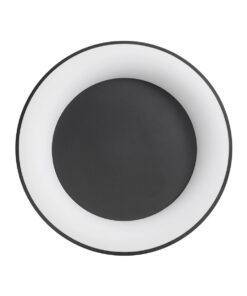 kelvo® SALEM KLV-101-0281 Φωτιστικό Οροφής LED 105W 10500lm 120° AC 220-240V IP20 Ρυθμιζόμενο Λευκό CCT με Χειριστήριο από 2700K έως 6000K Dimmable – Lumileds SMD Chip – Μαύρο Ματ – Μ60 x Π60 x Υ9.5cm – 3 Χρόνια Εγγύηση