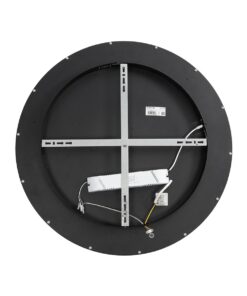 kelvo® SALEM KLV-101-0281 Φωτιστικό Οροφής LED 105W 10500lm 120° AC 220-240V IP20 Ρυθμιζόμενο Λευκό CCT με Χειριστήριο από 2700K έως 6000K Dimmable – Lumileds SMD Chip – Μαύρο Ματ – Μ60 x Π60 x Υ9.5cm – 3 Χρόνια Εγγύηση
