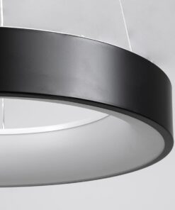 kelvo® SALEM KLV-101-0285 Κρεμαστό Φωτιστικό Οροφής LED 75W 7500lm 120° AC 220-240V IP20 Ρυθμιζόμενο Λευκό CCT με Χειριστήριο από 2700K έως 6000K Dimmable – Lumileds SMD Chip – Μαύρο Ματ – Μ45 x Π45 x Υ6cm – 3 Χρόνια Εγγύηση