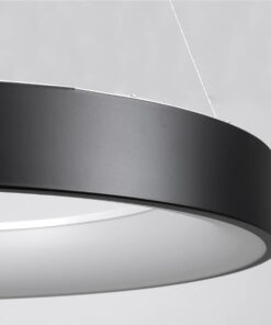 kelvo® SALEM KLV-101-0289 Κρεμαστό Φωτιστικό Οροφής LED 105W 10500lm 120° AC 220-240V IP20 Ρυθμιζόμενο Λευκό CCT με Χειριστήριο από 2700K έως 6000K Dimmable – Lumileds SMD Chip – Μαύρο Ματ – Μ60 x Π60 x Υ6cm – 3 Χρόνια Εγγύηση