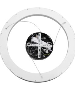 kelvo® SALEM KLV-101-0289 Κρεμαστό Φωτιστικό Οροφής LED 105W 10500lm 120° AC 220-240V IP20 Ρυθμιζόμενο Λευκό CCT με Χειριστήριο από 2700K έως 6000K Dimmable – Lumileds SMD Chip – Μαύρο Ματ – Μ60 x Π60 x Υ6cm – 3 Χρόνια Εγγύηση