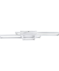 kelvo® QUADRA KLV-101-0294 Φωτιστικό Οροφής LED 100W 10000lm 120° AC 220-240V IP20 Ρυθμιζόμενο Λευκό CCT με Χειριστήριο από 2700K έως 6000K Dimmable – Lumileds SMD Chip – Λευκό Ματ – Μ85 x Π45 x Υ9cm – 3 Χρόνια Εγγύηση