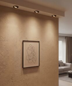 kelvo® LEO KLV-101-0311 Χωνευτό Κινούμενο Φωτιστικό Downlight Σποτ με Honeycomb Anti-Glare Reflector LED 10W 1250lm 38° AC 220-240V IP20 Θερμό Λευκό 2700K – Bridgelux COB Chip & TÜV SÜD Driver – Μαύρο Ματ – Μ8.5 x Π8.5 x Υ6.6cm / Q7.5cm – 5 Χρόνια Εγγύηση