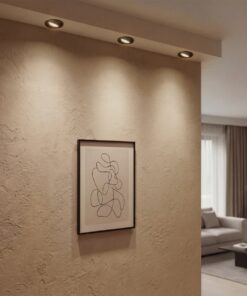 kelvo® LEO KLV-101-0314 Χωνευτό Κινούμενο Φωτιστικό Downlight Σποτ με Honeycomb Anti-Glare Reflector LED 10W 1300lm 38° AC 220-240V IP20 Φυσικό Λευκό 4500K – Bridgelux COB Chip & TÜV SÜD Driver – Μαύρο Ματ – Μ8.5 x Π8.5 x Υ6.6cm / Q7.5cm – 5 Χρόνια Εγγύηση