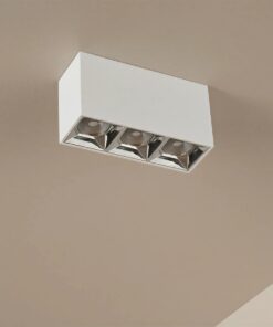 kelvo® LUMINAR KLV-101-0330 Φωτιστικό Downlight Σποτ LED 12W 1680lm 36° AC 220-240V IP20 Φυσικό Λευκό 4500K – Osram SMD Chip & TÜV SÜD Driver – Λευκό Ματ – Μ11.8 x Π4.2 x Υ6.6cm – 5 Χρόνια Εγγύηση