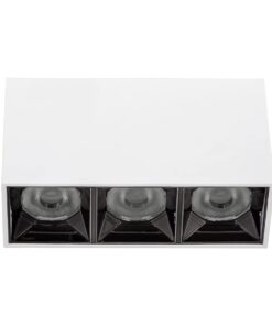 kelvo® LUMINAR KLV-101-0330 Φωτιστικό Downlight Σποτ LED 12W 1680lm 36° AC 220-240V IP20 Φυσικό Λευκό 4500K – Osram SMD Chip & TÜV SÜD Driver – Λευκό Ματ – Μ11.8 x Π4.2 x Υ6.6cm – 5 Χρόνια Εγγύηση