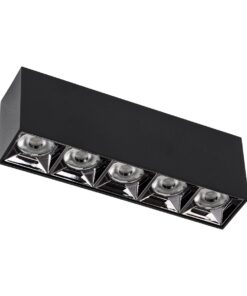 kelvo® LUMINAR KLV-101-0333 Φωτιστικό Downlight Σποτ LED 20W 2800lm 36° AC 220-240V IP20 Φυσικό Λευκό 4500K – Osram SMD Chip & TÜV SÜD Driver – Μαύρο Ματ – Μ19.5 x Π4.2 x Υ6.6cm – 5 Χρόνια Εγγύηση