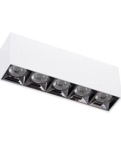 kelvo® LUMINAR KLV-101-0334 Φωτιστικό Downlight Σποτ LED 20W 2800lm 36° AC 220-240V IP20 Φυσικό Λευκό 4500K – Osram SMD Chip & TÜV SÜD Driver – Λευκό Ματ – Μ19.5 x Π4.2 x Υ6.6cm – 5 Χρόνια Εγγύηση