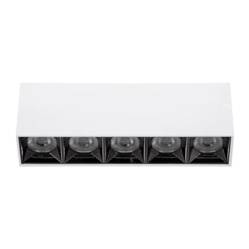 kelvo® LUMINAR KLV-101-0334 Φωτιστικό Downlight Σποτ LED 20W 2800lm 36° AC 220-240V IP20 Φυσικό Λευκό 4500K – Osram SMD Chip & TÜV SÜD Driver – Λευκό Ματ – Μ19.5 x Π4.2 x Υ6.6cm – 5 Χρόνια Εγγύηση
