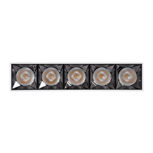kelvo® LUMINAR KLV-101-0334 Φωτιστικό Downlight Σποτ LED 20W 2800lm 36° AC 220-240V IP20 Φυσικό Λευκό 4500K – Osram SMD Chip & TÜV SÜD Driver – Λευκό Ματ – Μ19.5 x Π4.2 x Υ6.6cm – 5 Χρόνια Εγγύηση