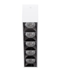 kelvo® LUMINAR KLV-101-0334 Φωτιστικό Downlight Σποτ LED 20W 2800lm 36° AC 220-240V IP20 Φυσικό Λευκό 4500K – Osram SMD Chip & TÜV SÜD Driver – Λευκό Ματ – Μ19.5 x Π4.2 x Υ6.6cm – 5 Χρόνια Εγγύηση