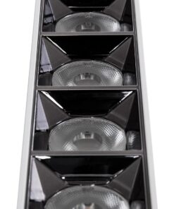 kelvo® LUMINAR KLV-101-0334 Φωτιστικό Downlight Σποτ LED 20W 2800lm 36° AC 220-240V IP20 Φυσικό Λευκό 4500K – Osram SMD Chip & TÜV SÜD Driver – Λευκό Ματ – Μ19.5 x Π4.2 x Υ6.6cm – 5 Χρόνια Εγγύηση