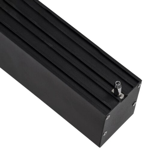 kelvo® ORION KLV-101-0362-V2 Γραμμικό Φωτιστικό Οροφής LED 72W 7200lm 120° AC 220-240V IP20 Ρυθμιζόμενο Λευκό CCT με Χειριστήριο από 2700K έως 6000K Dimmable – Lumileds SMD Chip – Μαύρο Ματ – Μ120 x Π5 x Υ7.5cm – 3 Χρόνια Εγγύηση
