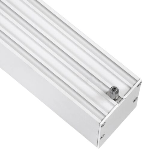 kelvo® ORION KLV-101-0363-V2 Γραμμικό Φωτιστικό Οροφής LED 72W 7200lm 120° AC 220-240V IP20 Ρυθμιζόμενο Λευκό CCT με Χειριστήριο από 2700K έως 6000K Dimmable – Lumileds SMD Chip – Λευκό Ματ – Μ120 x Π5 x Υ7.5cm – 3 Χρόνια Εγγύηση