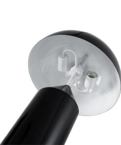 kelvo® URANUS KLV-101-0371 Επιτραπέζιο Φωτιστικό Πορτατίφ για 2 Λάμπες με Ντουί E27 AC 220-240V IP20 – Μαύρο Ματ – Μ35 x Π35 x Υ54cm